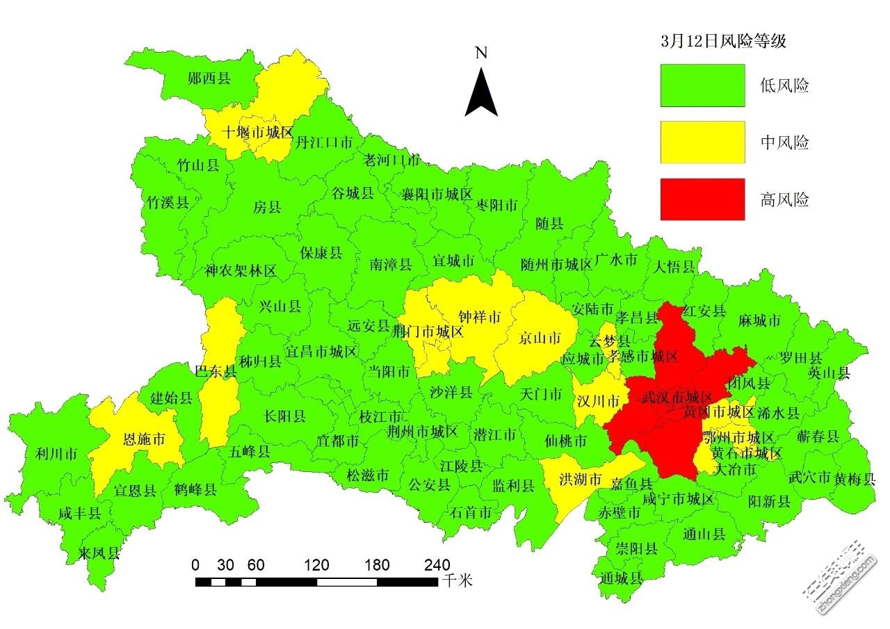 湖北更新全省市县疫情风险等级钟祥的情况发生了变化