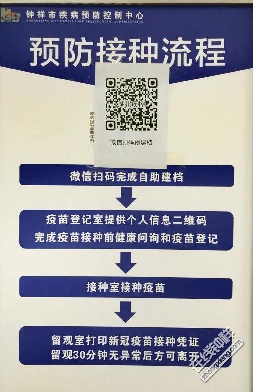 4月1日起,钟祥城区4个接种点暂不接种新冠疫苗,城区居民在这里接种