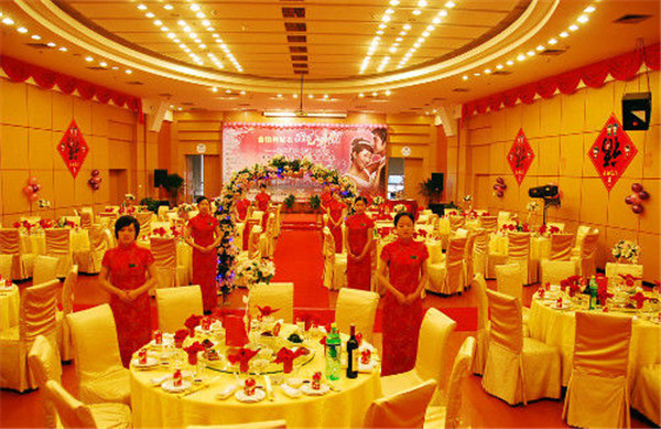 赣榆和安湖大酒店婚宴图片