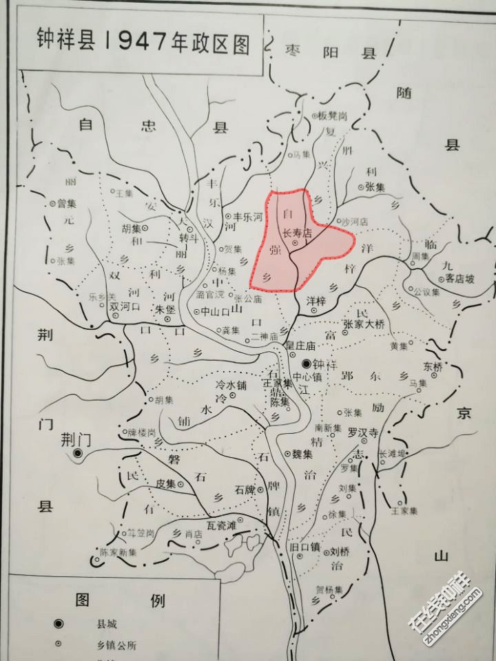 钟祥曾称长寿县近1000年 古长寿县在今长寿镇吗?